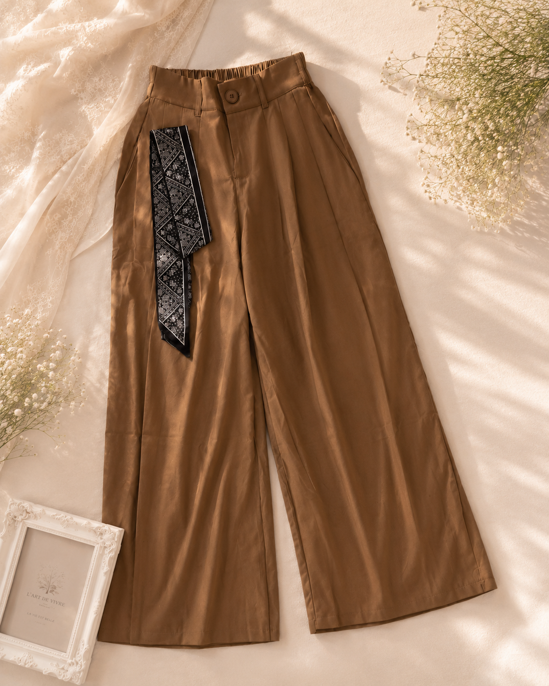 Silk Trousers