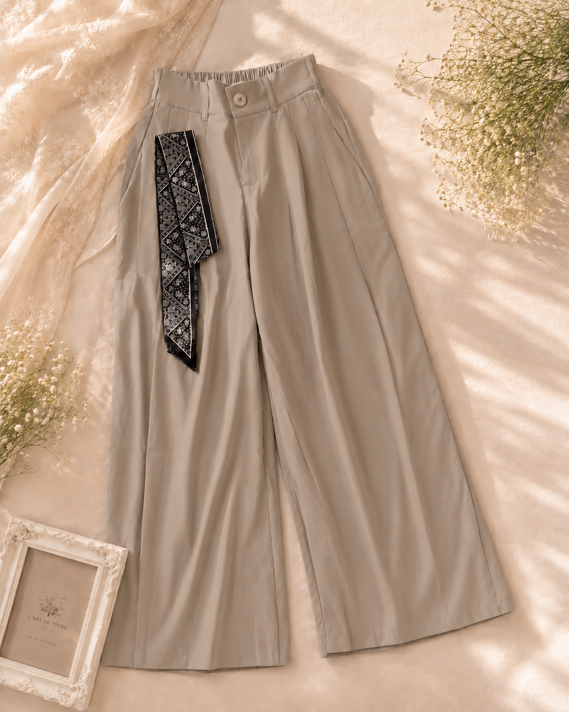 Silk Trousers